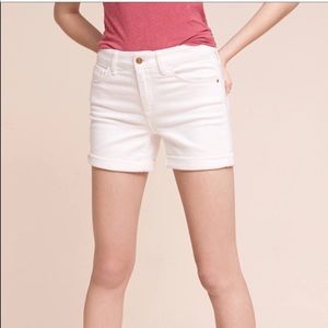 Pilcro and The Letterpress Denim High Rise Shorts